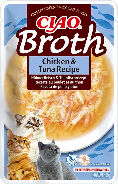 Giving cats on sale chicken broth