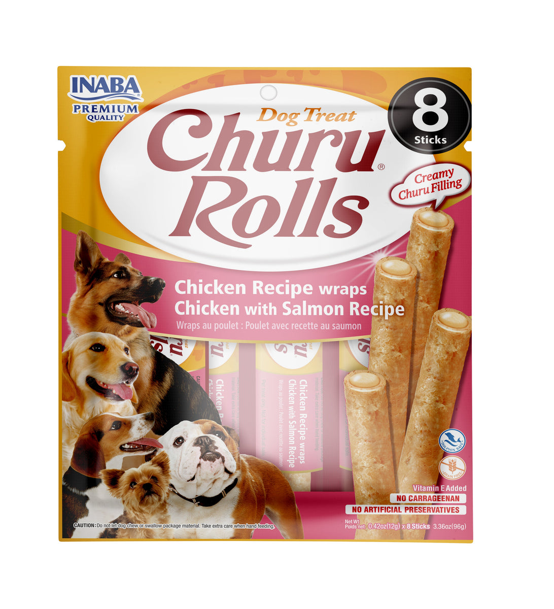Churu Rolls treats for dogs inabafoods